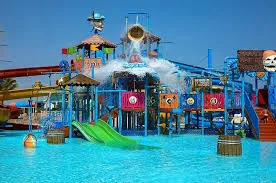 Children's splash area at Jaz Aquaviva Makadi Water World