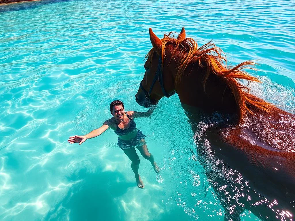 Swim with Horse - ShokiDoki Tours Hurghada